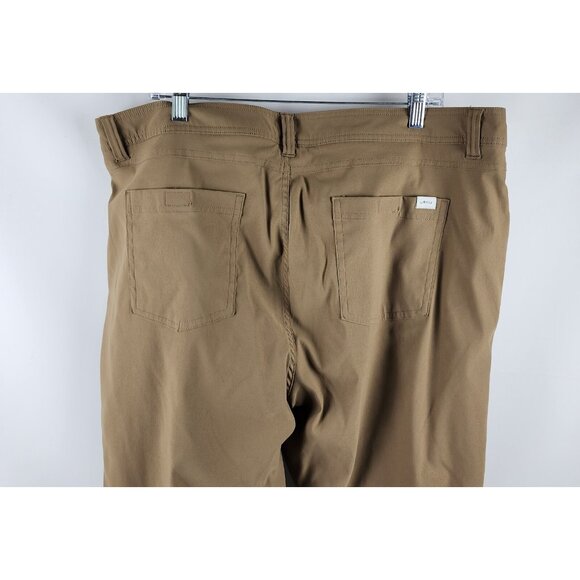 Orvis Pants Mens 40x32 Tan Cargo Thermal Lined Straight Leg Pant Comfort - Picture 9 of 10